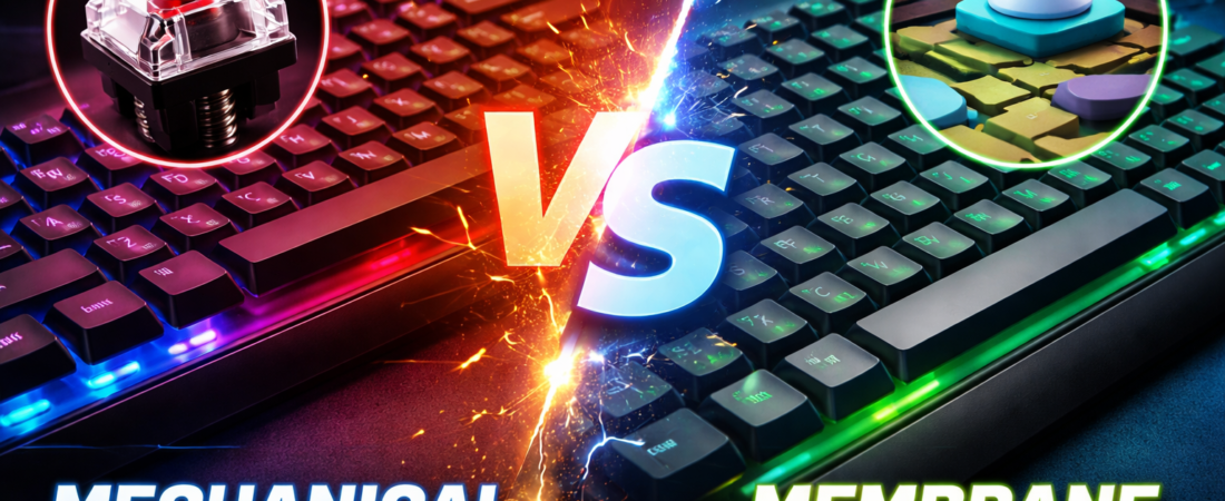 Mechanical vs Membrane Keyboard – Which is Better?