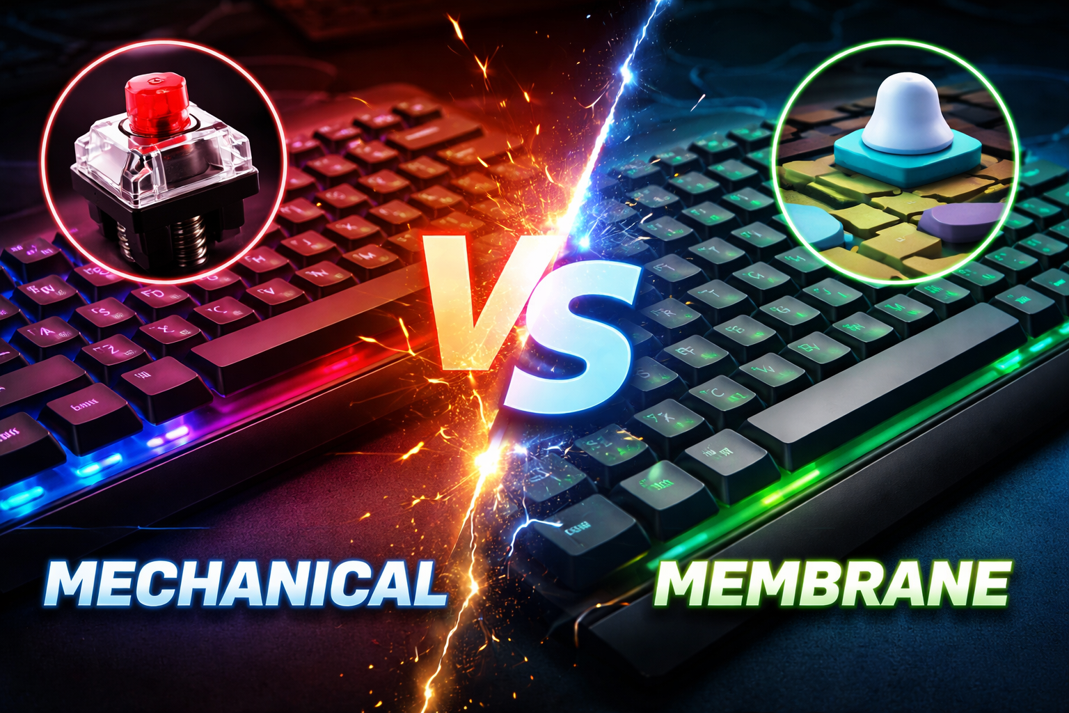 Mechanical vs Membrane Keyboard – Which is Better?